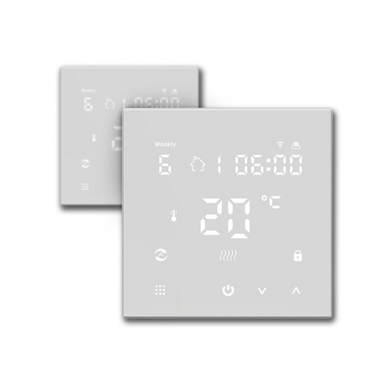 TopLo Wired 230v Thermostat (Ice White)
