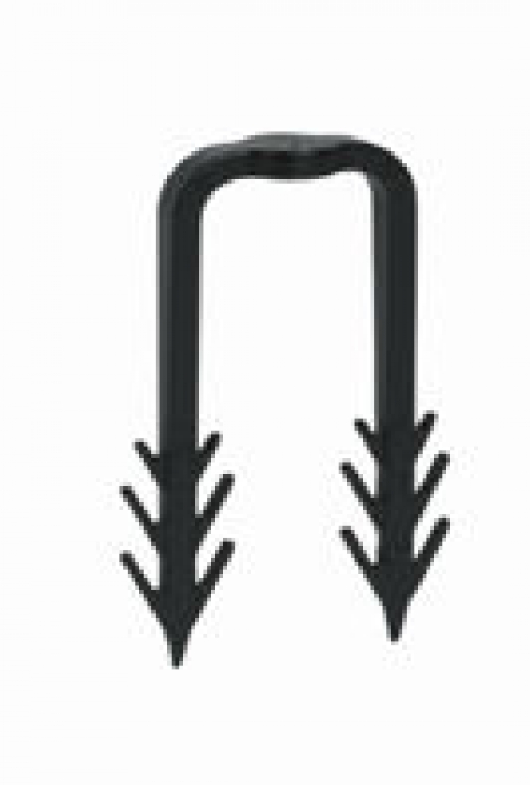 100 Plastic Pipe Clips