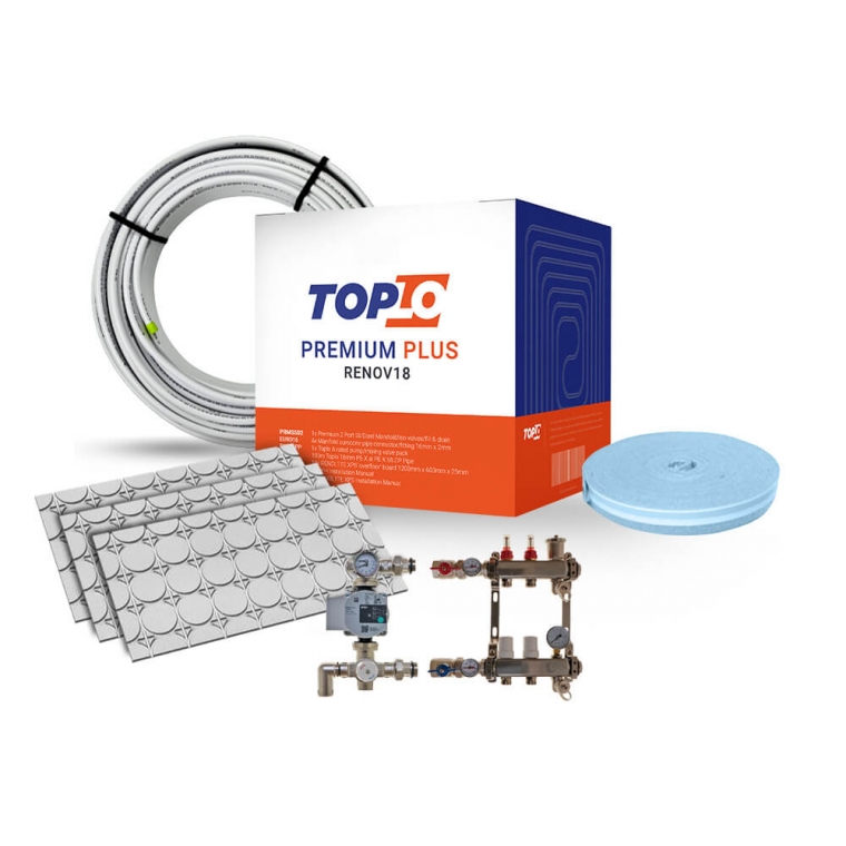 Premium Plus TopLo Low Profile Underfloor Heating Kit