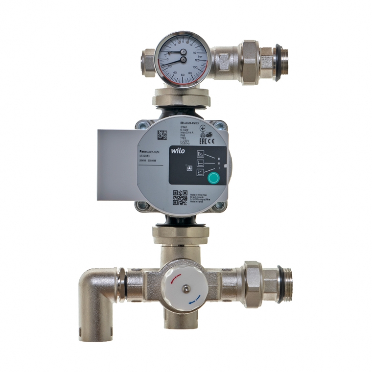 TopLo Pump/Mixing Valve Pack with WILO pump