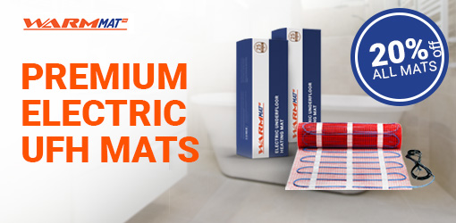 Premium Electric<br>Underfloor Heating Mats